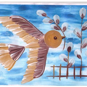 Весенняя птичка