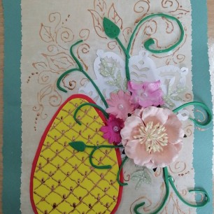 Пасхальная открытка