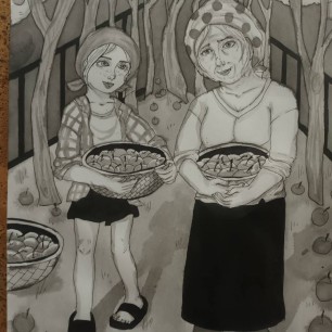 "У бабушки в саду"