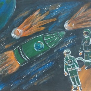 "В космосе далёком где-то.."