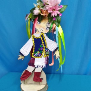 Кукла в национальном костюме