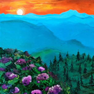 "Последние лучи заходящего солнца"