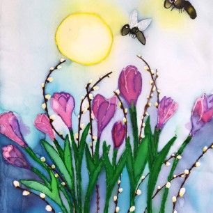 "Первые цветы"