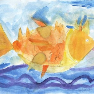 илл. к сказке А.С. Пушкин "Сказка о рыбаке и рыбке"