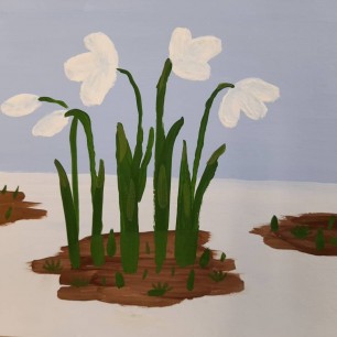 Подснежники - вестники весны.
