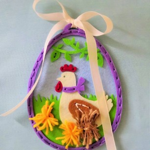 Поделка «Пасхальное яичко»