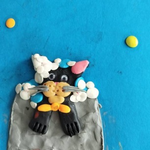 Я котёнка мыла-мыла...