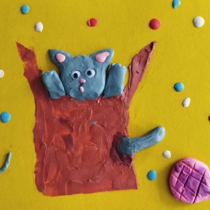 Котик в коробке