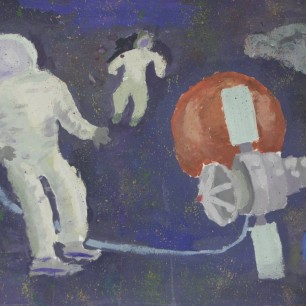 В невесомости