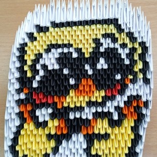 Панно "Цыплёнок в очках"