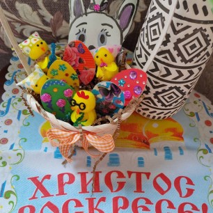 Пасхальная корзиночка