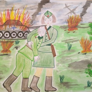 "Спасение раненого"