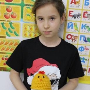 Вязание крючком "Цыплёнок"