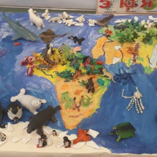 Материки, океаны и их обитатели.