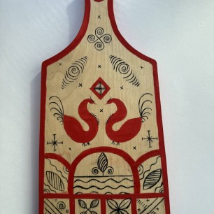 Мезенская роспись