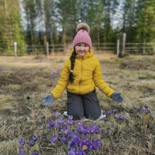 "Брызги весны в моих руках"