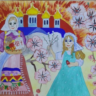 Пасха в кубанской семье