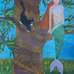 У Лукоморья дуб зелёный