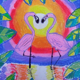 Розовый вечер