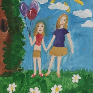 С мамой солнце светит ярче!