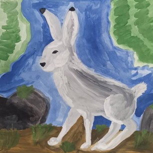 Зайка серый