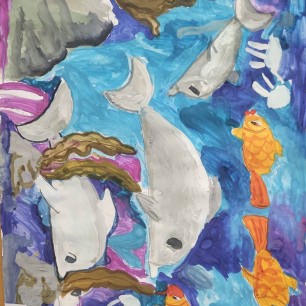 "В гостях у дельфинов"