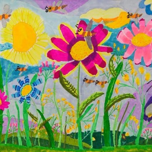 На солнечной полянке