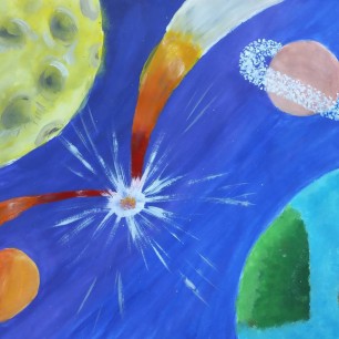 Столкновение астероидов