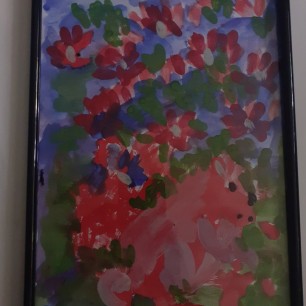 "кто спрятался в цветах?"