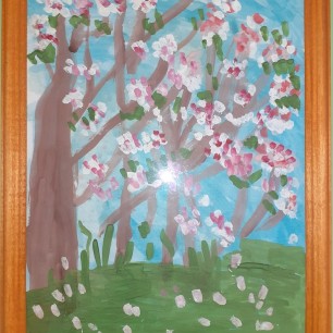 "Яблони в цвету"