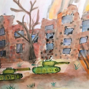 "Бой на окраине города"