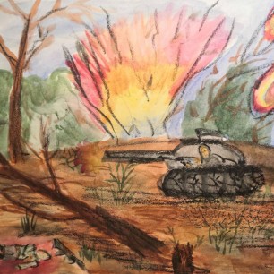 "Бой на окраине леса"