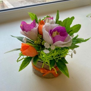 Букет первых цветов