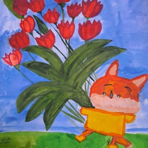 Букет для мамы