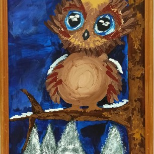 "Сова на ветке"