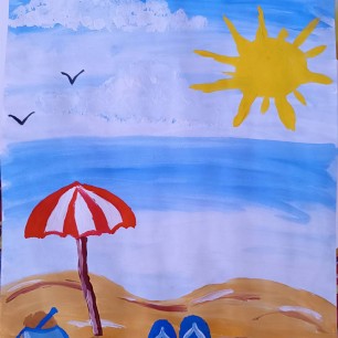 Солнечный пляж