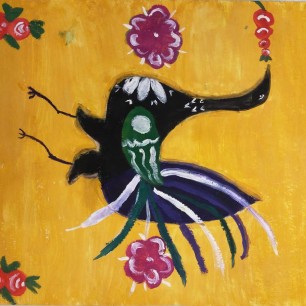 Гуляла птица  во саду