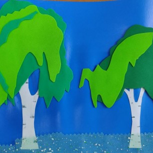 Березки подружки