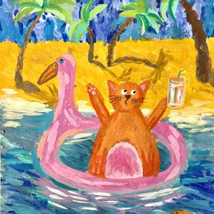 «Барсик на отдыхе»