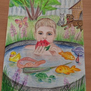 Лето в деревне