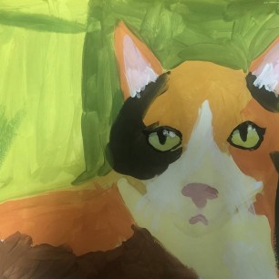 Любимая кошка