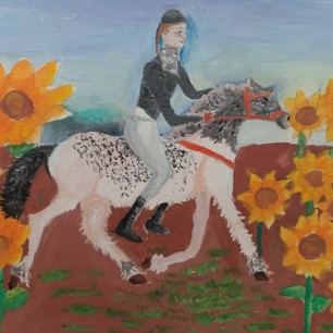 "В конном клубе"