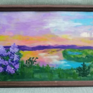 Пластилиновая картина