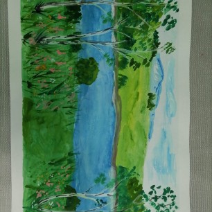 На берегу реки