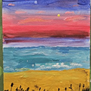 Морской закат