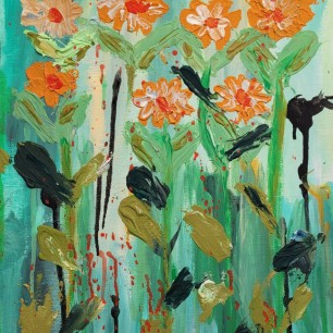 Цветы на даче у бабули