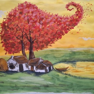 "Осень в деревне"