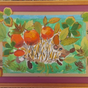 В осеннем лесу