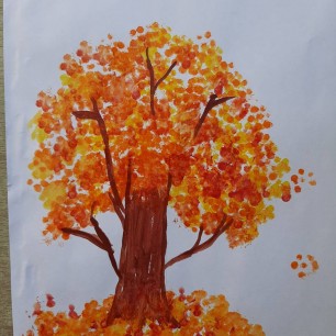 "Осеннее дерево"