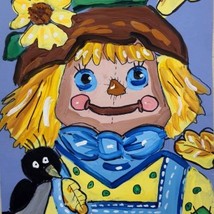 Пугало огородное